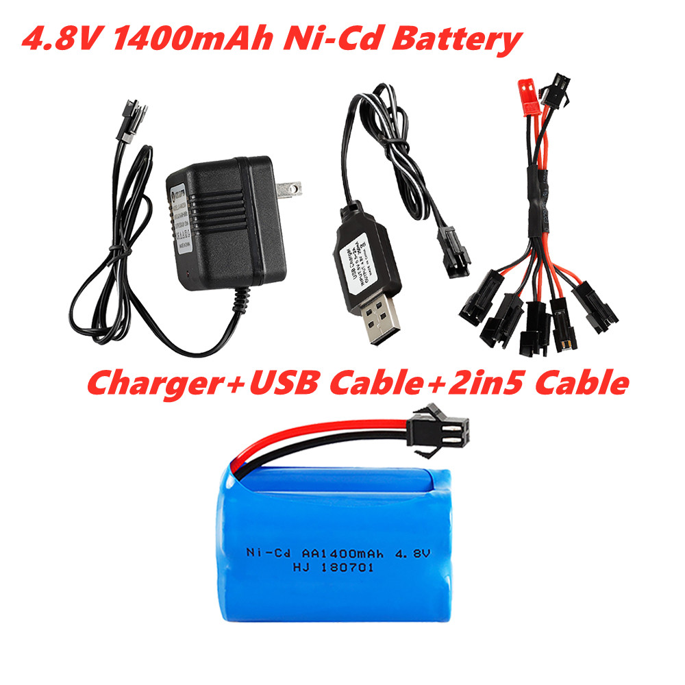 Rc Hobby Trucks - Akumulator Ni-Cd 4,8 V 1400 mAh