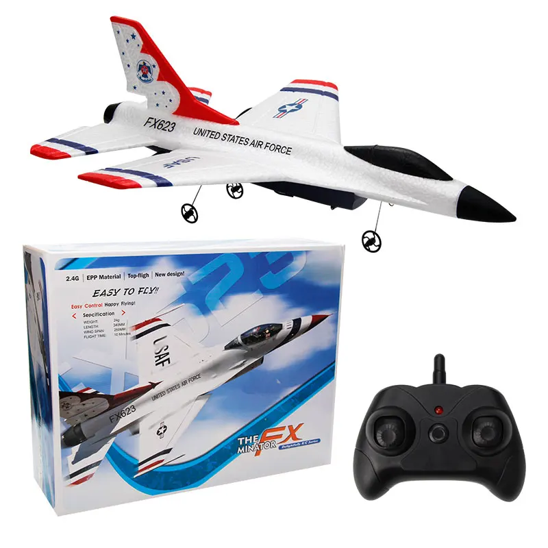 Rc Glider Foam Wing - Zabawki piankowe FX623 Samolot 2.4G Samolot