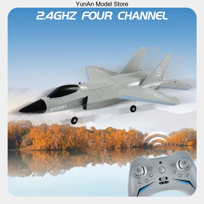 FX9631 4-kanałowy, bezszczotko – Rc Glider Foam Wing recenzja i cena