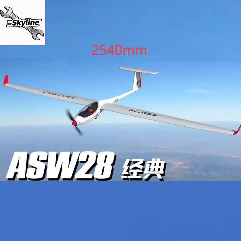 RC ASW28 ASW-28 2540mm rozpięt – Rc Glider Foam Wing recenzja i cena